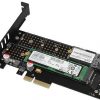 Axagon PCEM2-DC PCI-E x4 kuni M.2 NVMe jahutusega adapter