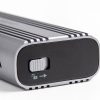 Unitek S1226A M.2 SSD PCIe/NVMe 40Gb/s datu pārraides ātruma cietā diska korpuss