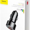 Автомобильное зарядное устройство Baseus Magic CCMLC20C-01 45 Вт 6 А 1x USB-A 1x USB-C QC 3.0