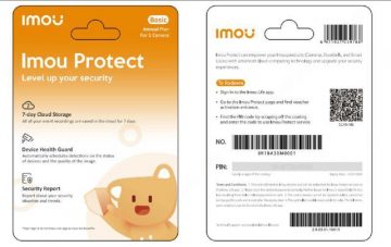 Imou Protect Basic pilvekaart