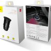 Автомобильное зарядное устройство Baseus Circular CCALL-YD01 30 Вт 5 А 2x USB-A QC 3.0