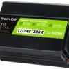 Green Cell DUO 12/24V INVERTER - 230V 300W/600W SINUSOIDA MODIFICĒTS INVERTERIS