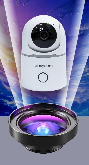 EasyCam iekštelpu WiFi PTZ kamera Tuya 2MP EC-2PT6IR