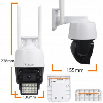 Orllo N1 4Mpx WiFi IP kamera