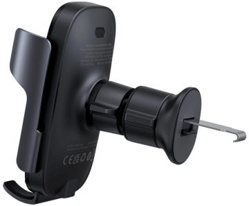 AUTOMOBILU AUTOMOBILU UZLĀDZĒŠANAS TURISTERIS Baseus Milky Way Pro BS-CM023 Qi 15W ON BOX BLACK