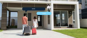 EasyCam āra WiFi Tuya 8MP 4 x tālummaiņa IP kamera EC-8PT4L4IR-AI