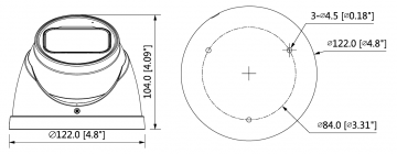DAHUA 4IN1 KAMERA HAC-HDW2501T-Z-A-27135-S2