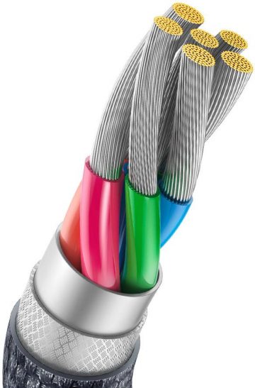 USB-A / USB-C KABELIS Baseus Crystal CAJY000401 120cm 100W 6A QC 3.0 IN PREMIUM PLATE USB-A / USB-C KABELIS Baseus Crystal CAJY000401 120cm 100W 6A QC 3.0 IN PREMIUM PLATE