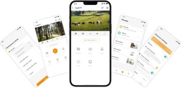 Imou Cell PT 4G komplekts 3MP akumulatora IP kamera ar saules paneli