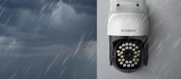 EasyCam āra WiFi PTZ kamera 35m Tuya 8MP 4 x tālummaiņa EC-8PT12L16IR-AI