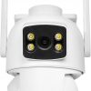 EasyCam āra 4MP duālā WiFi PTZ kamera (2MP + 2MP) 4x tālummaiņa Tuya EC-2x2PTZ8DL-N