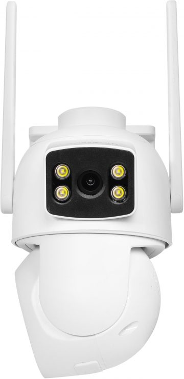 EasyCam āra 4MP duālā WiFi PTZ kamera (2MP + 2MP) 4x tālummaiņa Tuya EC-2x2PTZ8DL-N