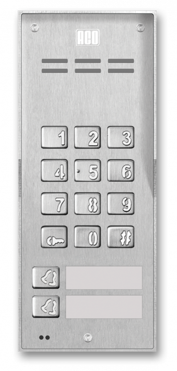 ACO FAM-P-2NPZSACC NT Накладной панельный 2-семейный считыватель брелок. Код замка.ACO FAM-P-2NPZSACC NT Накладной панельный 2-семейный считыватель брелок. Код замка.