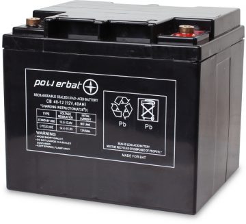 PowerBat AGM 12V 40Ah akumulatorsPowerBat AGM 12V 40Ah akumulators