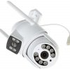 DUBULTĀ IP ĀRA PTZ KAMERA APTI-W21SD3-TUYA Tuya Smart Wi-Fi, - 1080p : 3.6 mm