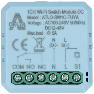 УМНЫЙ ВЫКЛЮЧАТЕЛЬ ATLO-SW1C-TUYA Wi-Fi, Tuya Smart