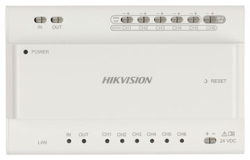 SWITCH   DS-KAD706Y HIKVISION 2-KABEĻU VIDEODOMOFONU SISTĒMĀM