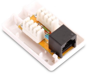 GETFORT VIRSZEMES KONTAKTLIGZDA 1XRJ45 CAT.5E