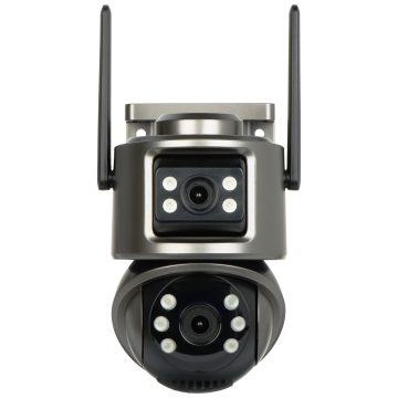 ĀRĒJĀ IP ROTĀCIJU KAMERA ICSEE-W62SD-2 Wi-Fi Full-Color 2 X 3 Mpx 2 X 3.6 mmĀRĒJĀ IP ROTĀCIJU KAMERA ICSEE-W62SD-2 Wi-Fi Full-Color 2 X 3 Mpx 2 X 3.6 mm