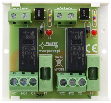 Pulsar releju modulis AWZ625