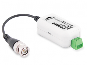 EWIMAR HDT-1F-EXT UTP pārveidotājs AHD, HD-CVI, HD-TVI kamerām ar pārsprieguma aizsardzību EWIMAR HDT-1F-EXT UTP pārveidotājs AHD, HD-CVI, HD-TVI kamerām ar pārsprieguma aizsardzību