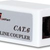 GETFORT CAT.6 RJ45 savienotājs (muca) RJ45-G / RJ45-G GETFORT CAT.6 RJ45 savienotājs (muca) RJ45-G / RJ45-G