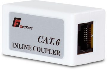 GETFORT CAT.6 RJ45 savienotājs (muca) RJ45-G / RJ45-G GETFORT CAT.6 RJ45 savienotājs (muca) RJ45-G / RJ45-G