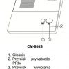 COMMAX brīvroku apakšstacija CM-800S priekš CM-810