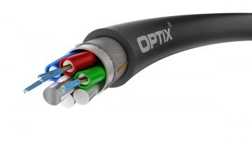 SAVER Z-XOTKtsdD SM 24x9/125 ITU-T G.652D 1,5kN optiskās šķiedras kabelis