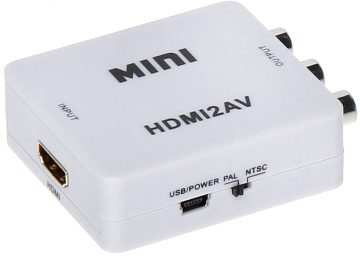 HDMI/AV PĀRVEIDOTĀJSHDMI/AV PĀRVEIDOTĀJS