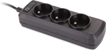 GETFORT UPS barošanas sloksne C14 / 3 rozetes FR 60cm