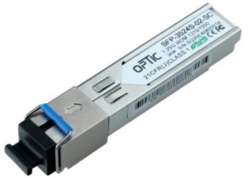 Модули SFP WDM 1,25 Гбит/с, SC SM, 10 дБ (3 км) TX1310/RX1550 Модули SFP WDM 1,25 Гбит/с, SC SM, 10 дБ (3 км) TX1310/RX1550