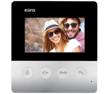 MONITORS ''EURA'' VDA-19A3 4'3'' ekrāns, video durvju ieejas sistēmai VDP-19A3 Helios