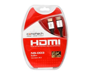 HDMI KABELIS NS-003/8K 3 m CONOTECH