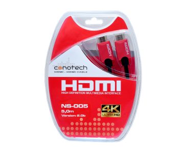 HDMI KABELIS NS-005/4K 5&nbsp;m CONOTECH