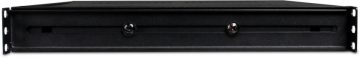 4 fan panel with thermostat in 1U rack