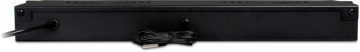 4 fan panel with thermostat in 1U rack