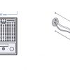 VÄLISPANEEL COMMAX KAAMIKAGA. DRC-4CGN2