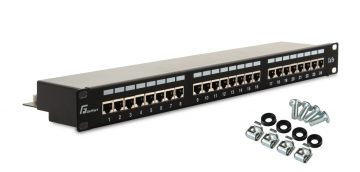 PATCH PANELIS FTP CAT.5E 24 PORTI PGF-5EFTP24-B6 GETFORT