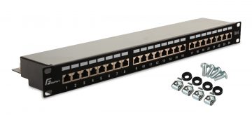 PATCH PANELIS FTP CAT.6 24 PORTI PGF-6FTP24-B6 GETFORT