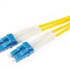 OPTISKĀS ŠĶIEDRAS SAVIENOJUMS SM 2M DUPLEKSS 9/125, LC/UPC-LC/UPC