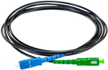 Optiskā šķiedra SM SC/UPC-SC/APC SIMPLEX DROP PATCHCORD 25m