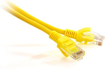 Кабель GETFORT CAT.5E UTP PATCHCORD 0,25 м жёлтый Кабель GETFORT CAT.5E UTP PATCHCORD 0,25 м жёлтый