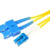 SM SC/UPC-LC/UPC DUPLEX FIBRE PATCHCORD 1m