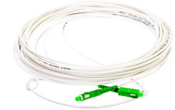 OPTISKĀS ŠĶIEDRAS SAVIENOJUMA AUKLA SM 5M EASY FLEX SC/APC - SC/APC G657.B3