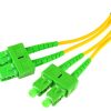 OPTINIO PLUOŠTO JUNGIMO KABELIS SM 1M DUPLEX 9/125, SC/APC-SC/APC 3MM
