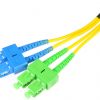OPTISKĀS ŠĶIEDRAS SAVIENOJUMA AUKLA SM 5M DUPLEKSS 9/125, SC/APC-SC/UPC 3MM