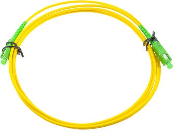 KIUDOPTILINE ÜHENDUSkaabel SM 2M SIMPLEX 9/125, SC/APC-SC/APC 3MM