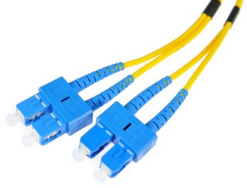 SM SC/UPC-SC/UPC DUPLEX FIBER PATCHCORD 3m
