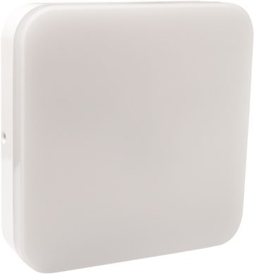 LED plafons IP44 kvadrātveida 8W 4000K neitrāli balts
